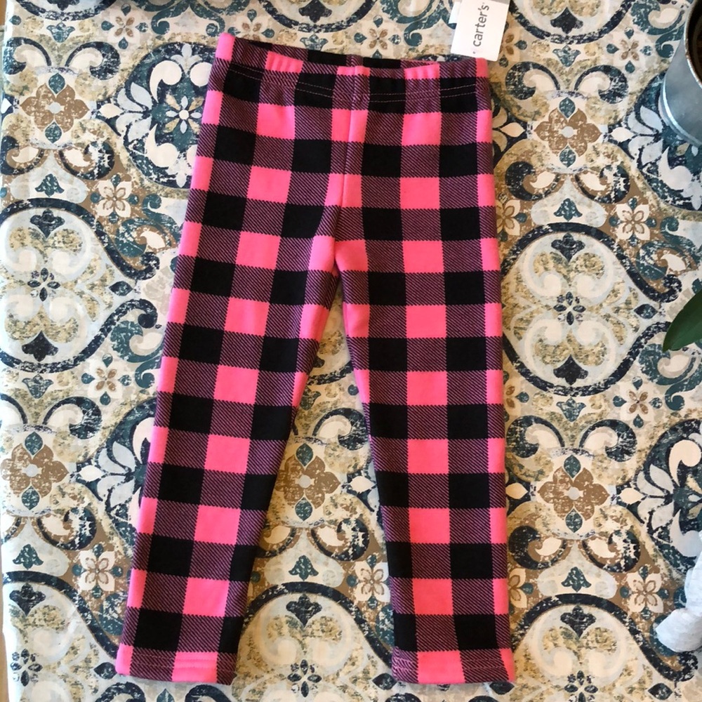 Soft fuzzy lined pink funky pants!